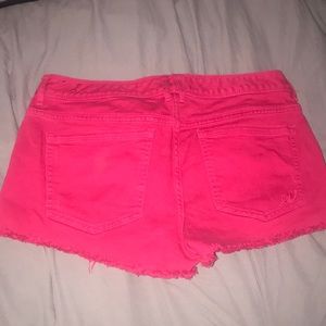 Express Shorts - Pink denim express shorts Express Shorts - Pink denim express shorts